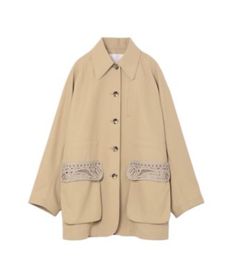 MIICHAN Cording Embroidery Detailed Middle