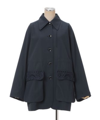 Cording Embroidery Detailed Middle