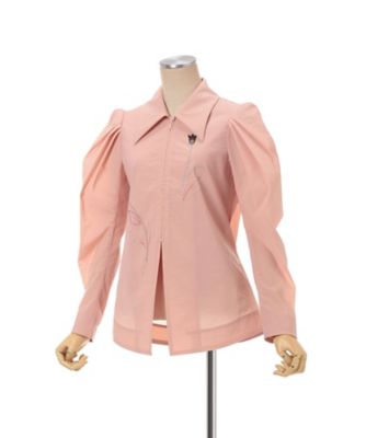 Stretch Beaded Detail Tuck Jacket