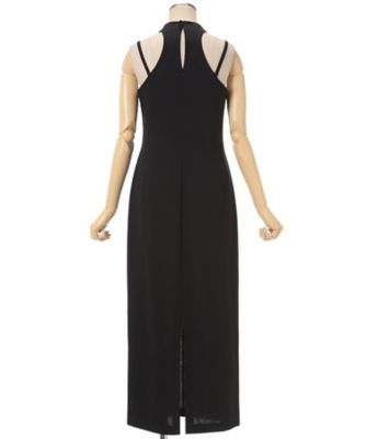 丸きち Cotton Jersey Halter Neck Dress 6S