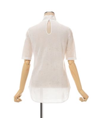 Starry Jersey Short Sleeve Sheer