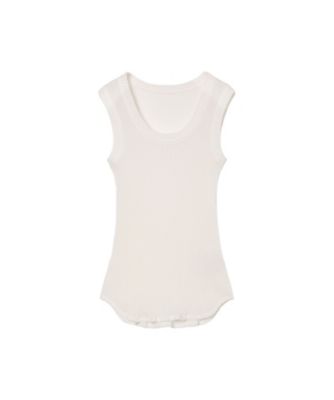 Mercerized Cotton Rib Jersey