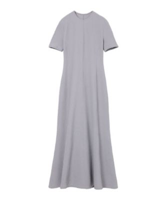 Shirring Jersey Jacquard Dress 6S