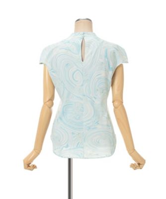 Marble Print Jersey Short Sleeve