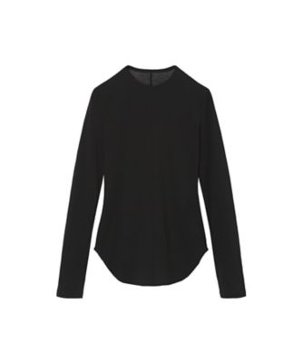 Cotton Jersey Crew Neck Top 6S