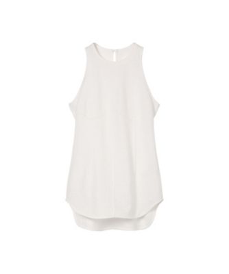 ＜Mame Kurogouchi (Women)＞Ｃｏｔｔｏｎ　Ｐｌａｉｎｓｔｉｔｃｈ　Ｓｌｅｅｖｅｌｅｓｓ　Ｔｏｐ　６Ｓ／ＭＭ２６ＳＳ－ＪＳ０６９