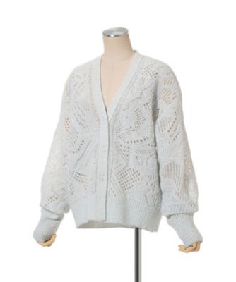 Shimmering Knit Cardigan 6S／MM26SS