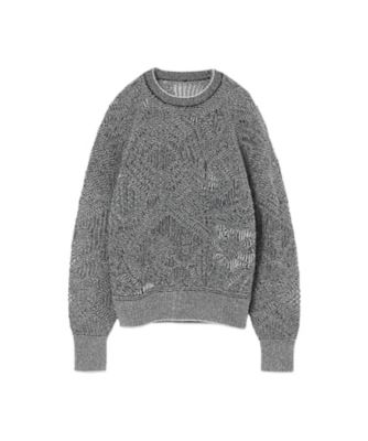 Shimmering Knit Top 6S／MM26SSー