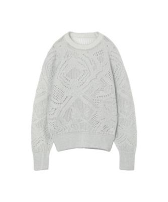 Shimmering Knit Top 6S／MM26SSー