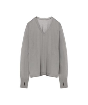 High Gauge Sheer Knit Top 6S／MM26SS