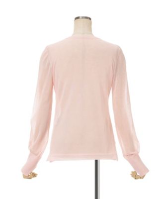 High Gauge Sheer Knit Top 6S／MM26SS