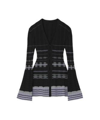 Lamp Shaped Knit Cardigan 6S／MM26SS