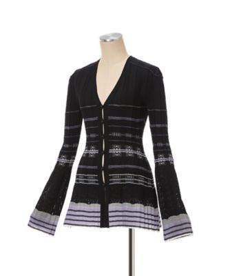 Lamp Shaped Knit Cardigan 6S／MM26SS