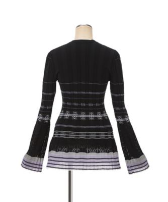 Lamp Shaped Knit Cardigan 6S／MM26SS