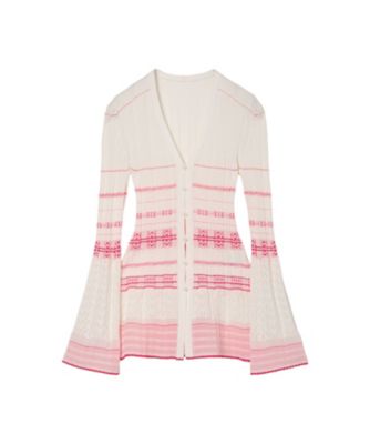 Lamp Shaped Knit Cardigan 6S／MM26SS