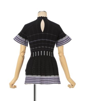 Lamp Shaped Knit Top 6S／MM26SS
