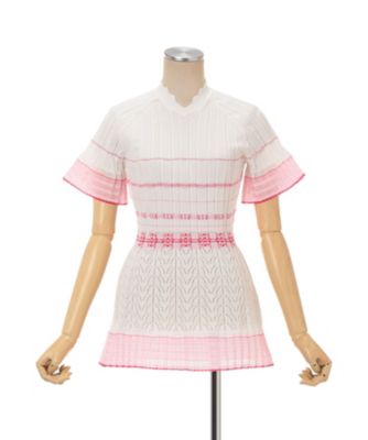 Lamp Shaped Knit Top 6S／MM26SS