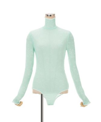 Floral Jacquard Knit Bodysuit 6S