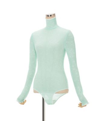 Floral Jacquard Knit Bodysuit 6S