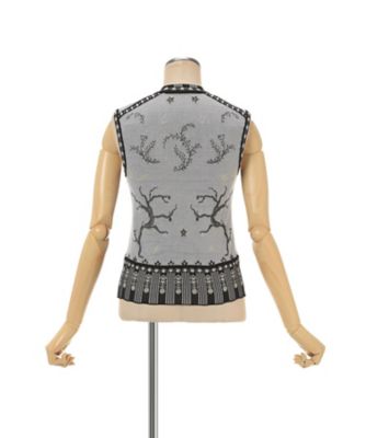 最終お値下げ  新品未使用 6 SHOULDER 2HOLE KNIT 6（ロク）の「＜6(ROKU)＞SHOULDER 2HOLE KNIT/ニット（ニット