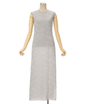 Floral Jacquard Sheer Knit Dress 6S