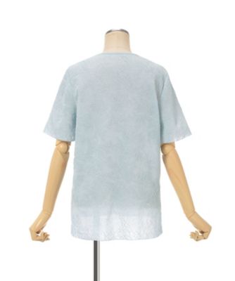 トップス mesh jacquard knit shirt JACQUARD MESH KNIT SHIRT（シャツ/ブラウス）｜WYM LIDNM（ウィム