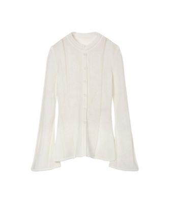 Multi－Pattern Knit Cardigan 6S
