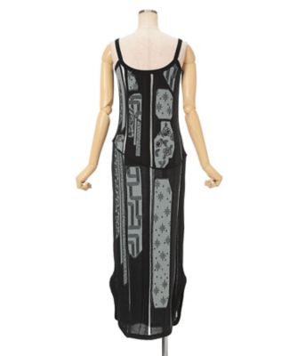 Multi－Pattern Knit Dress 6S／MM26SS