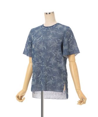 伊勢丹新宿店別注カラー Floral Jacquard Sheer