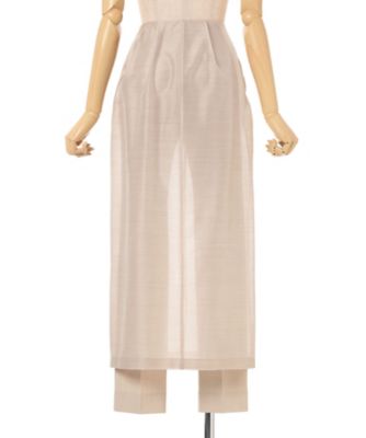 Wool Nylon Shimmering Trousers 6S