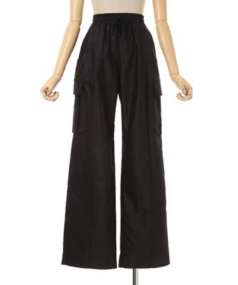 Cotton High Waisted Cargo Trousers