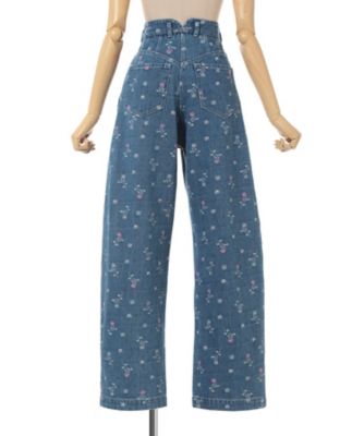 マギーちゃん着用✩ひめふろう濃紺浴衣6点セット レディース】Floral Quilted Silk Bustier | Mame Kurogouchi(マメ