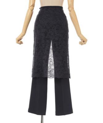 Ｒａｓｃｈｅｌ　Ｌａｃｅ　Ｌａｙｅｒｅｄ　Ｔｒｏｕｓｅｒｓ　６Ｆ／ＭＭ２６ＳＳ－ＰＴ１００