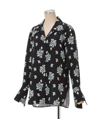 Floral Motif Printed Shirt 6S