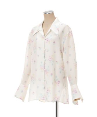 Floral Motif Printed Shirt 6S