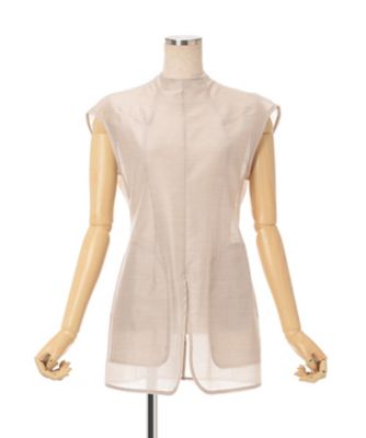 Wool Nylon Capsleeve Shimmering Top