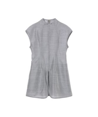 Wool Nylon Capsleeve Shimmering Top