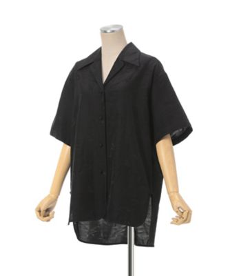 マメクロゴウチ Mame Kurogouchi MM20EW-SH045 シャツ Mame Kurogouchi(マメクロゴウチ) 2026SS KARAKO JACQUARD OPEN COLLAR