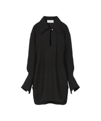 マルコ黒 LL 　すみっち Triacetate Polyester Tunic 6S