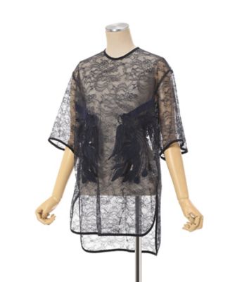 Raschel Lace Embroidered Top 6F