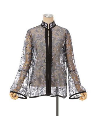【国内正規品】定価83,600円 STONE SATIN SHIRT 楽天市場】【SALE 30%OFF】【正規販売店】SACRA サクラ シャツ TRIACE