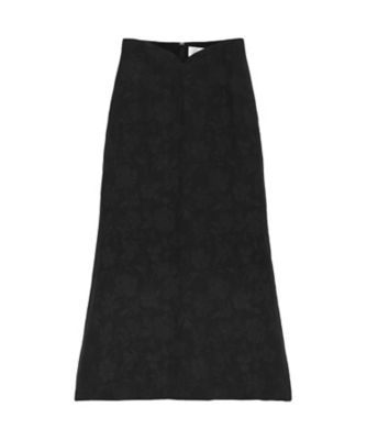 Raised Jacquard A－Line Skirt 6S