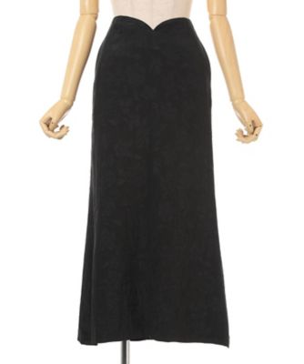 Raised Jacquard A－Line Skirt 6S