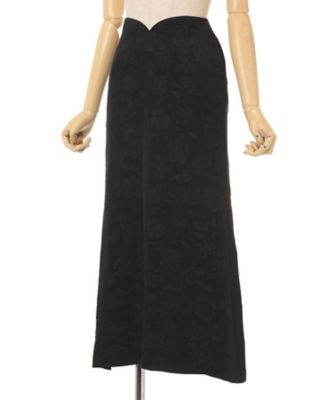 Raised Jacquard A－Line Skirt 6S