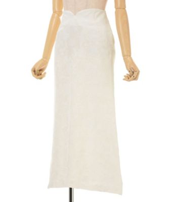 Raised Jacquard A－Line Skirt 6S