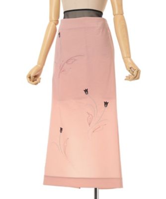 スカート Stretch Beaded Detail Skirt Stretch Beaded Detail Skirt-ストレッチビーズデティールスカート