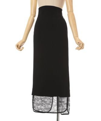 Raschel Lace Layered Skirt 6F