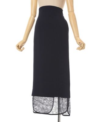 Raschel Lace Layered Skirt 6F