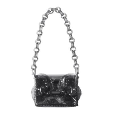 Transparent Sculptural Mini Handbag