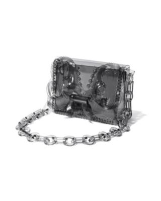 Transparent Sculptural Mini Chain Bag